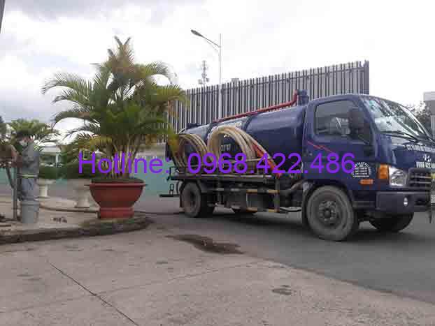 hút hầm cầu khu công nghiệp đất quốc