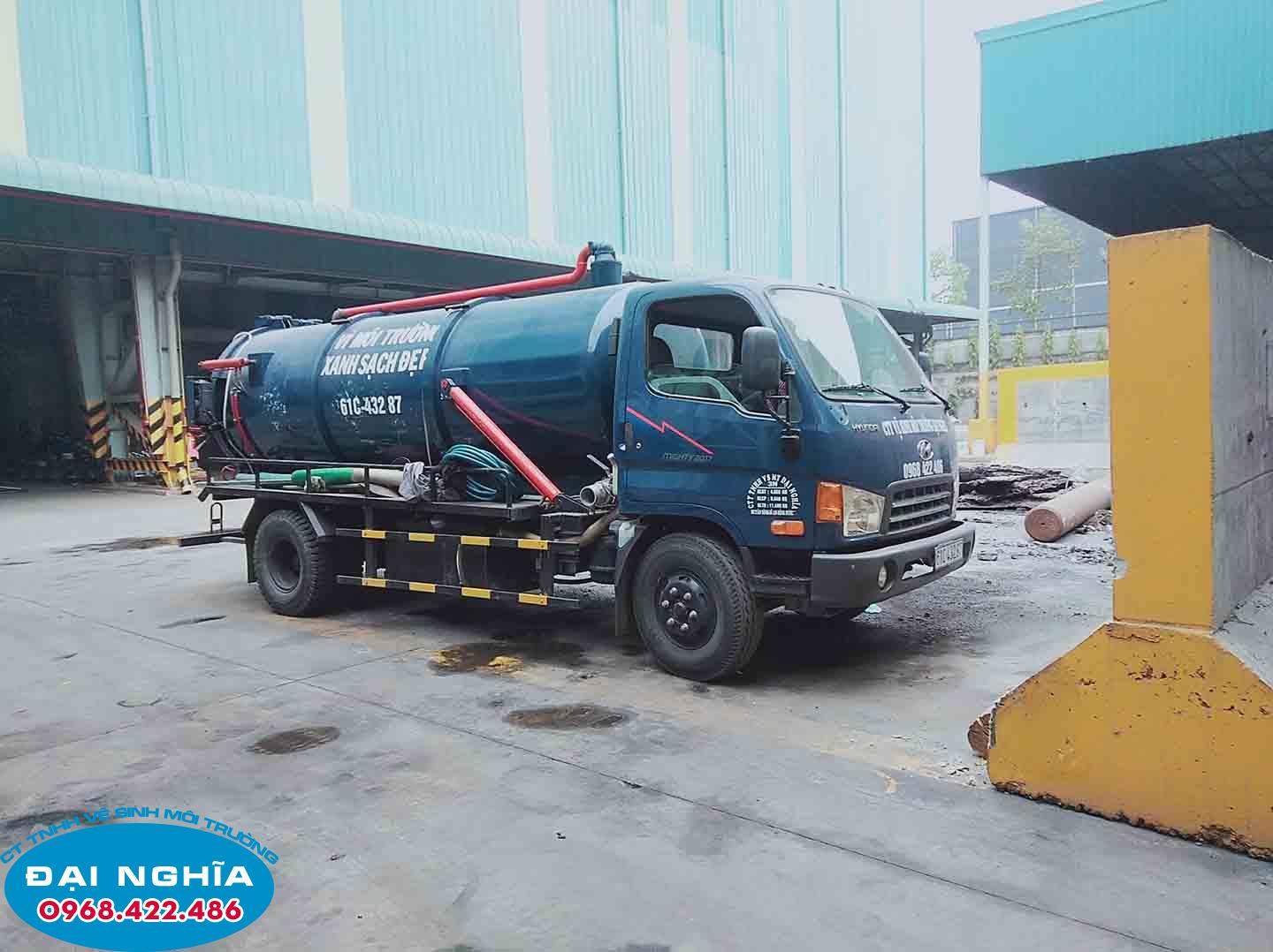 Hút hầm cầu tại tân định