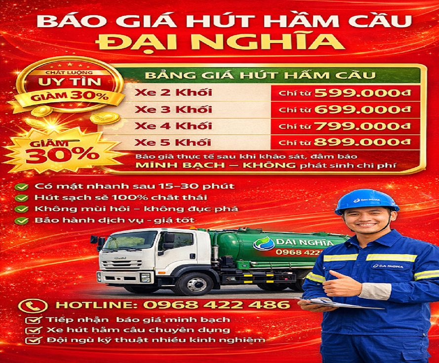 giá hút hầm cầu