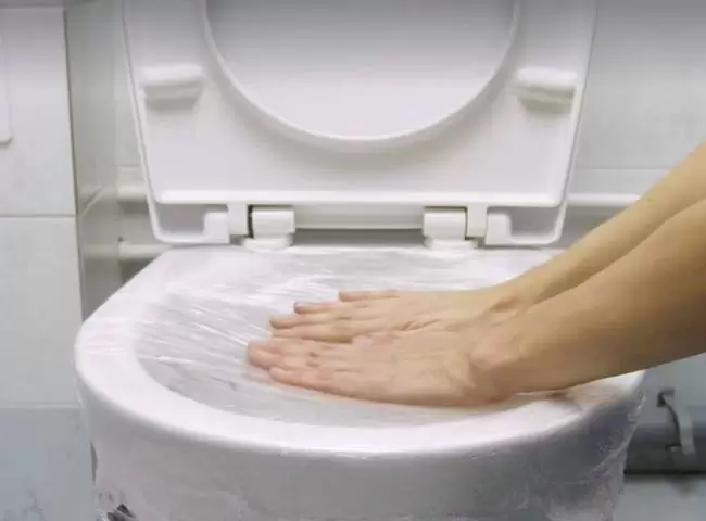 dùng băng dính thông