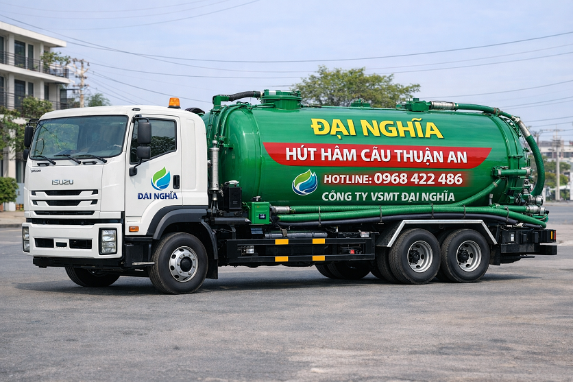 Xe hút hầm cầu Thuận An