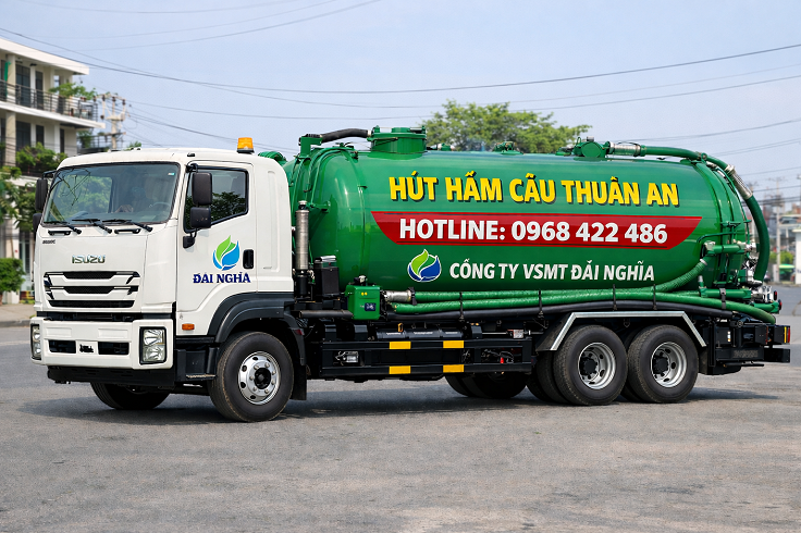 Hút hầm cầu tại Thuận An